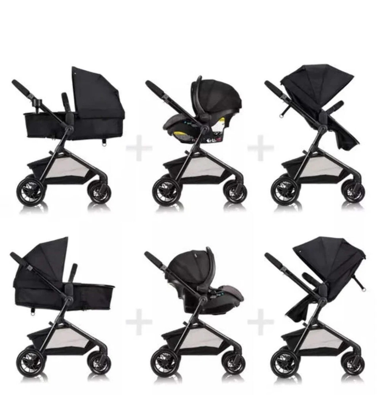 Evenflo Pivot Modular Travel System, New