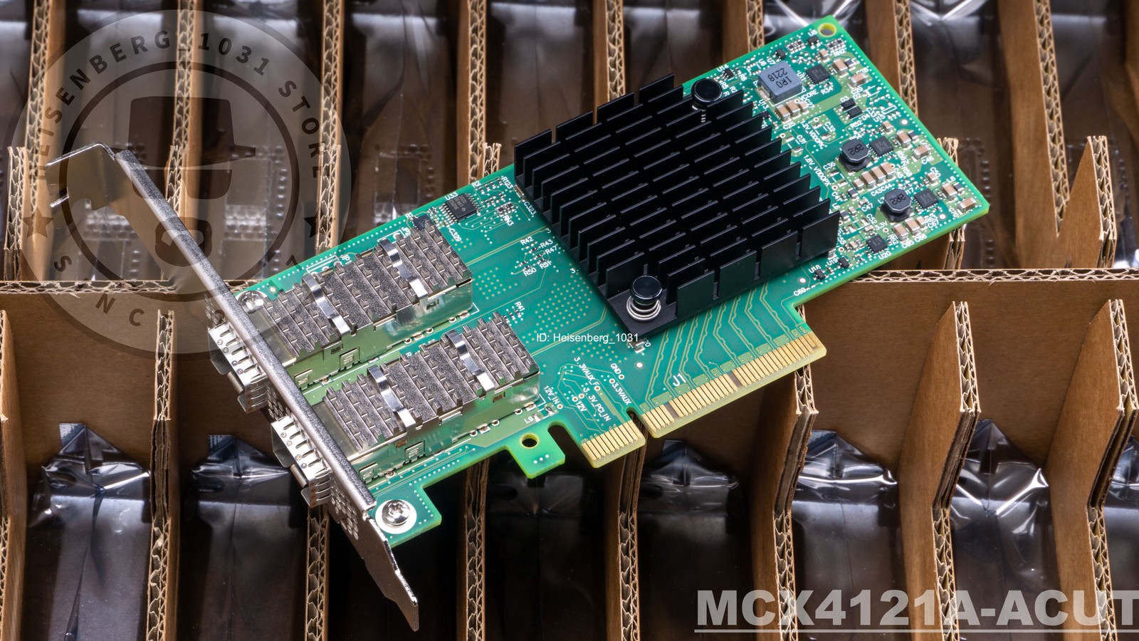 MCX4121A-ACUT Mellanox ConnectX®-4 Lx EN 25GbE Dual-port SFP28 NIC UEFI Boot