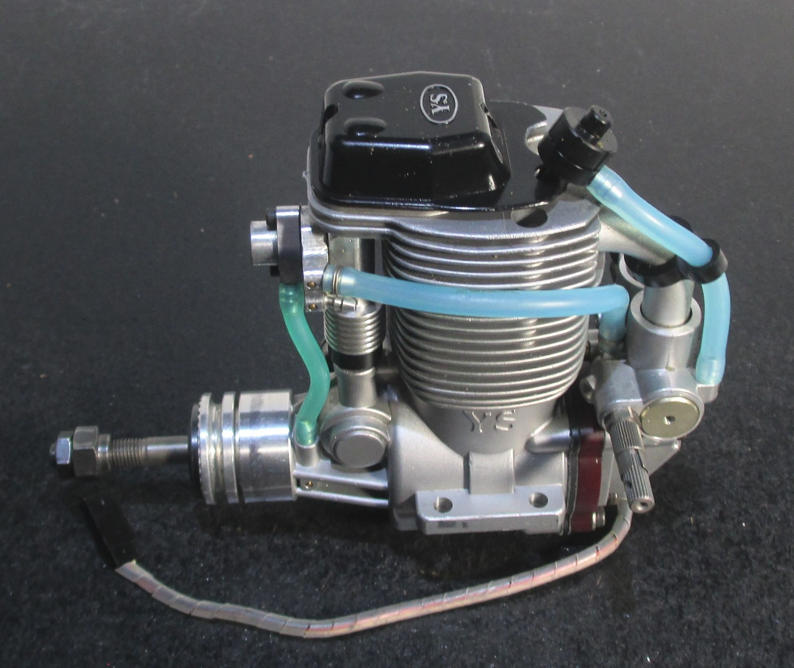 YS DZ170cdi 27.95cc 4-Stroke Glow Engine with CDi Unit and Super Mount, Used