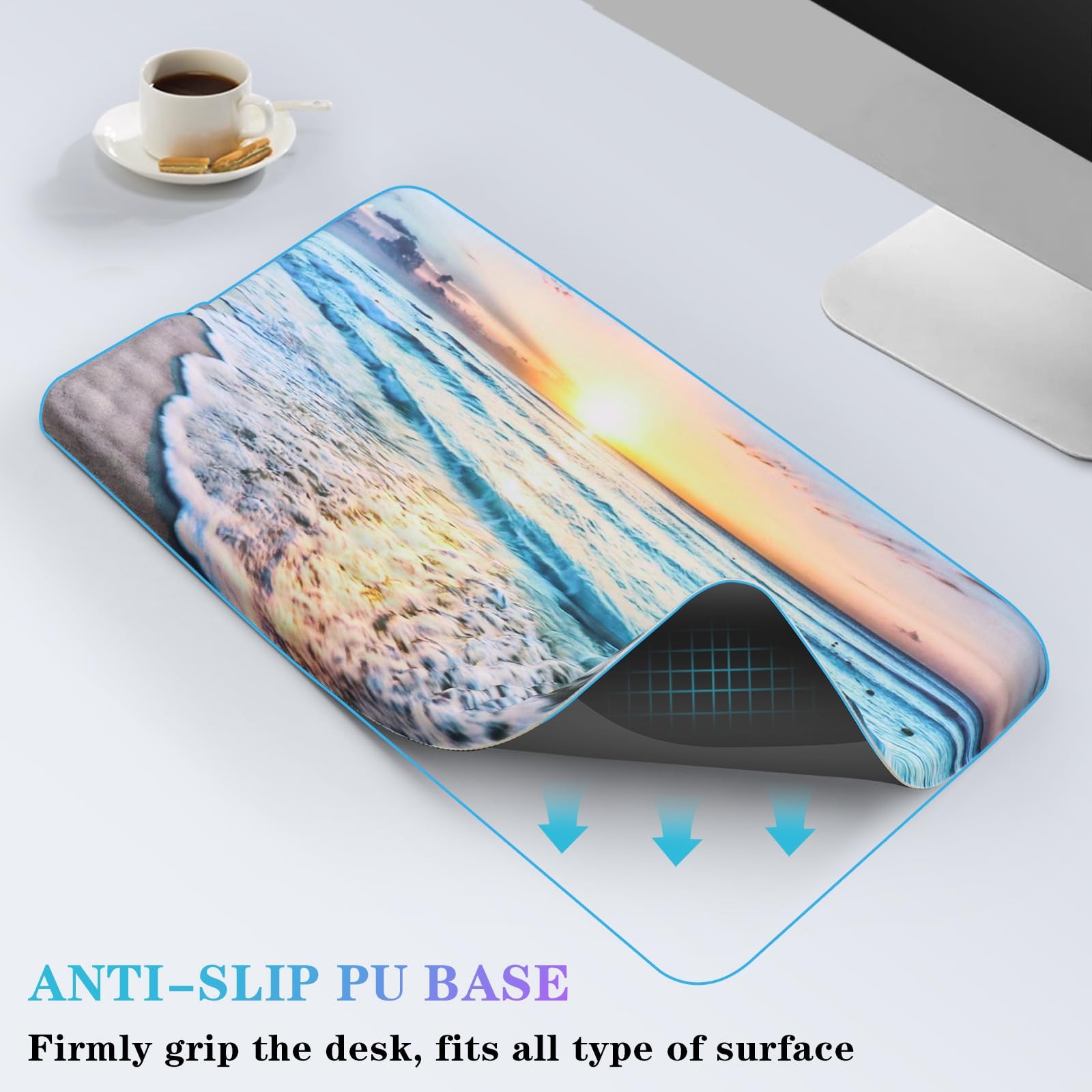 Computer Keyboard Stand with Wrist Rest Ergonomic Tilted Keyboard Holder - Ke...