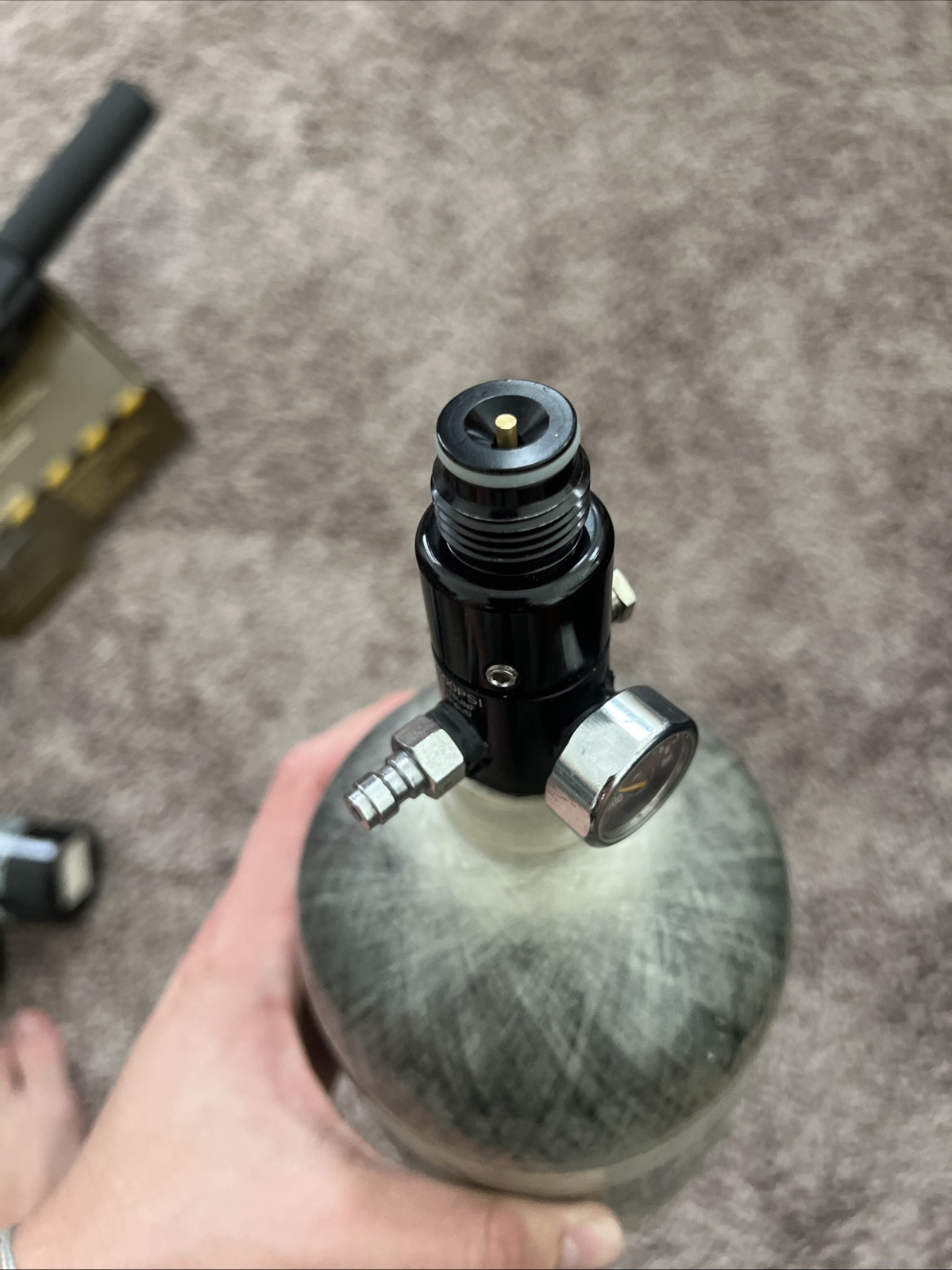 Empire Paintball Basic Carbon Fiber Air System