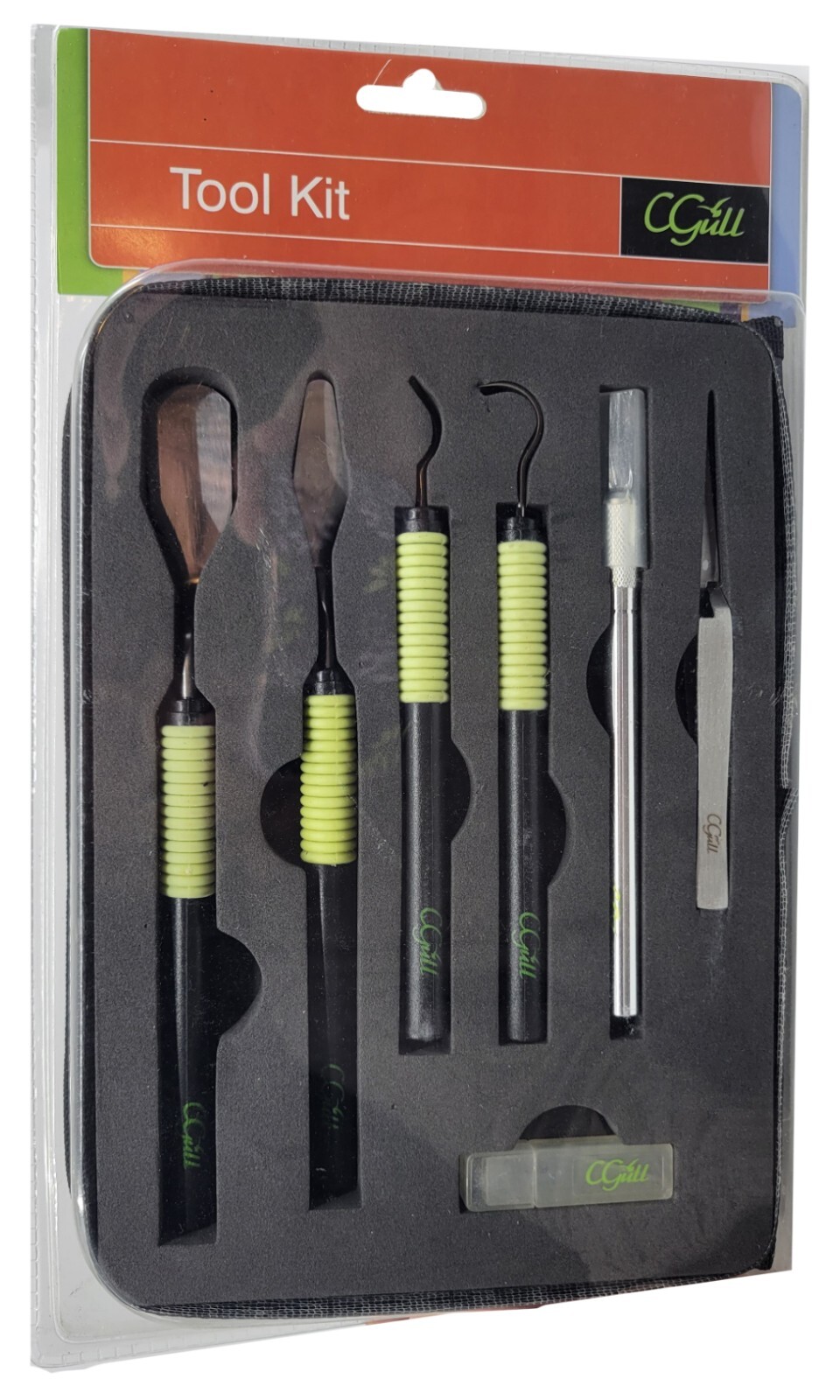 CGull Tool Kit w Case for Die Cutting, Scrapbooking, Arts Crafts, Leather Work