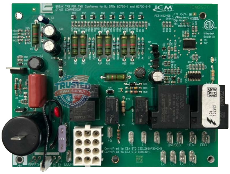 ICM2920 Furnace Control Board PCB1462-5B