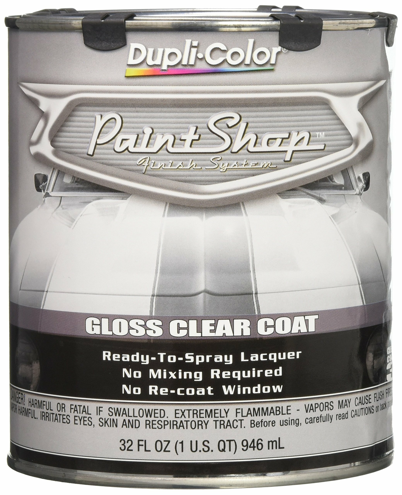 Dupli-Color EBSP30000 Clear Coat Paint Shop Finish System - 32 oz. Clear Gloss