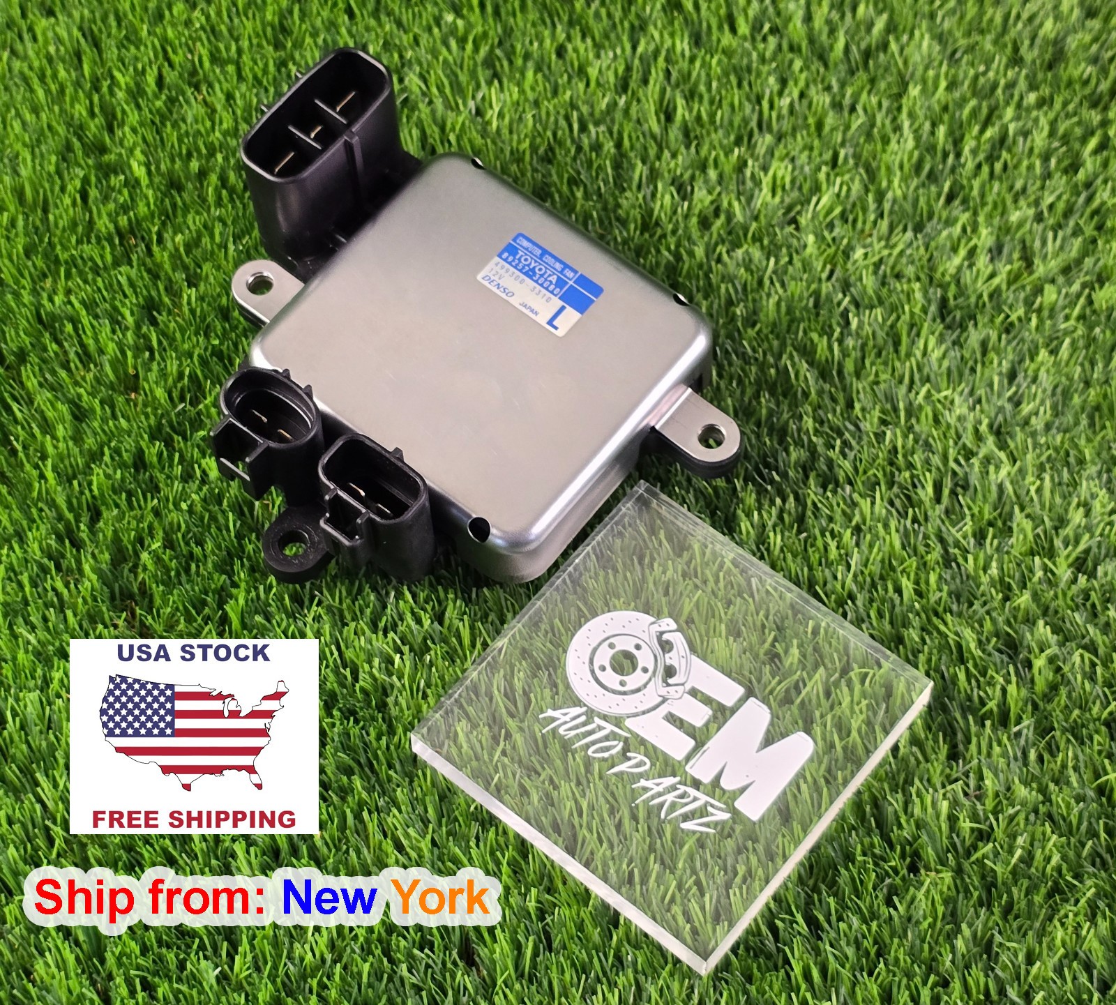 Toyota, Lexus 2007-2022 Engine Cooling Fan Controller Module 89257-30080 Oem use