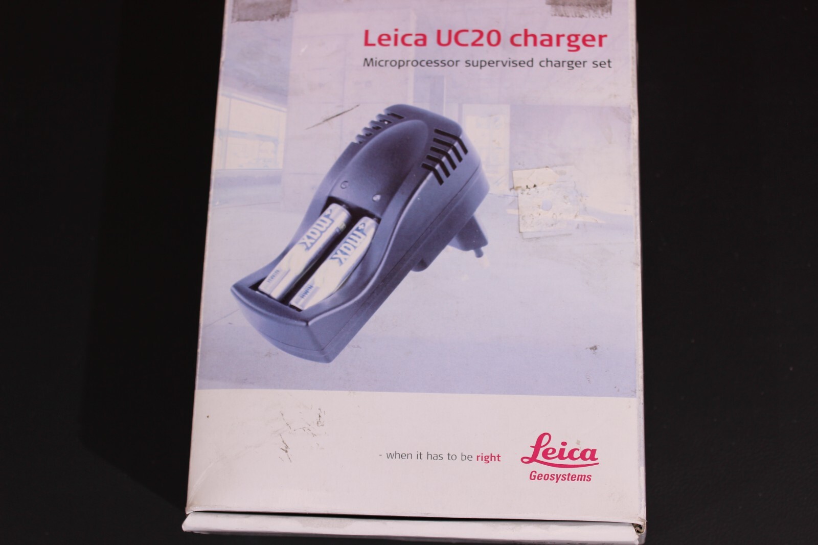 Leica UC20 Universal Quick Charger Microprocessor Supervised Charger Set 788956