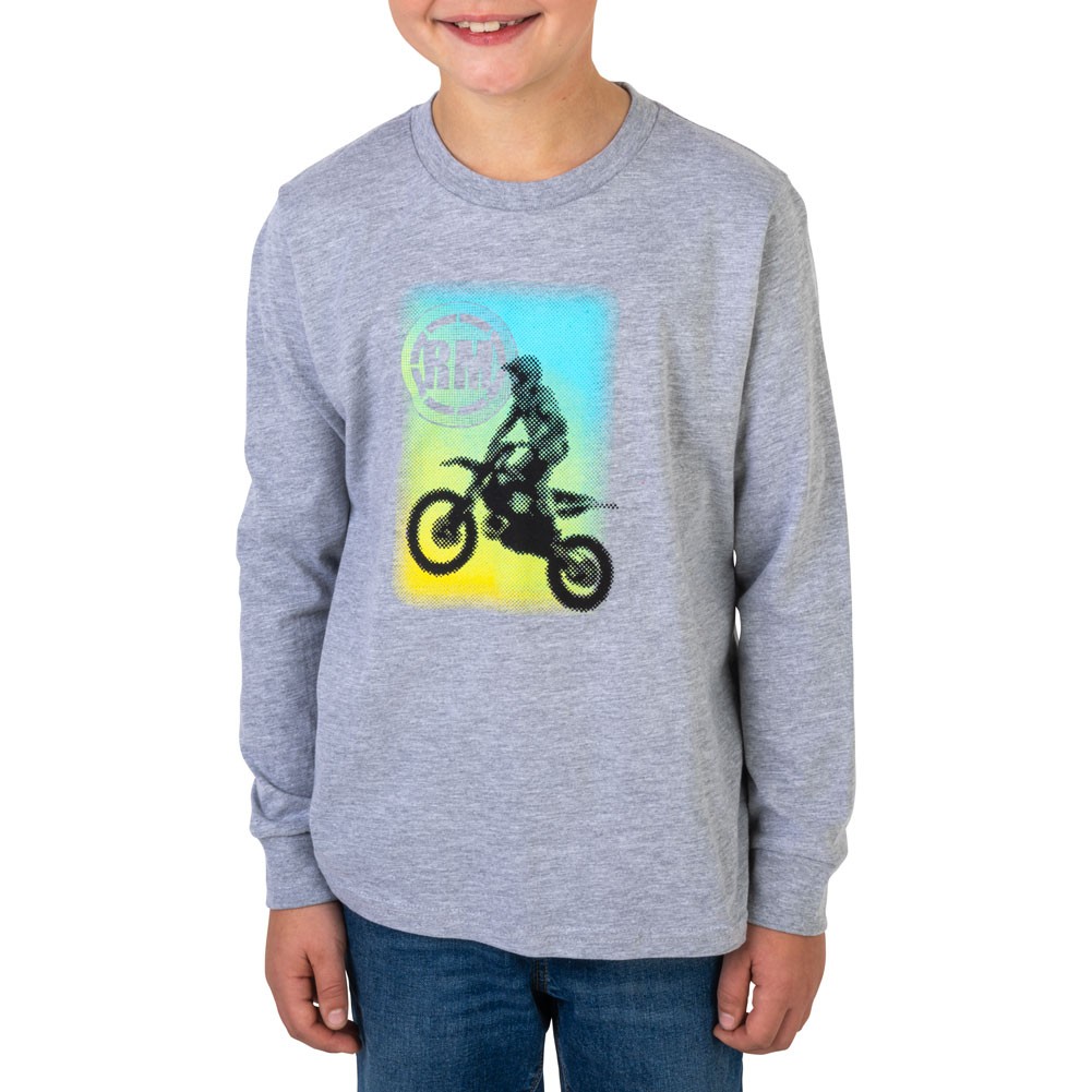 Rocky Mountain ATV/MC 218-545-0001 Youth Hot Pursuit Long Sleeve T-Shirt Small