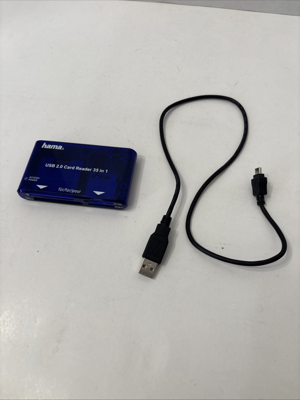 Hama USB 2.0 35 in 1 Multi Card Reader Memory Card Adapter PC Laptop External
