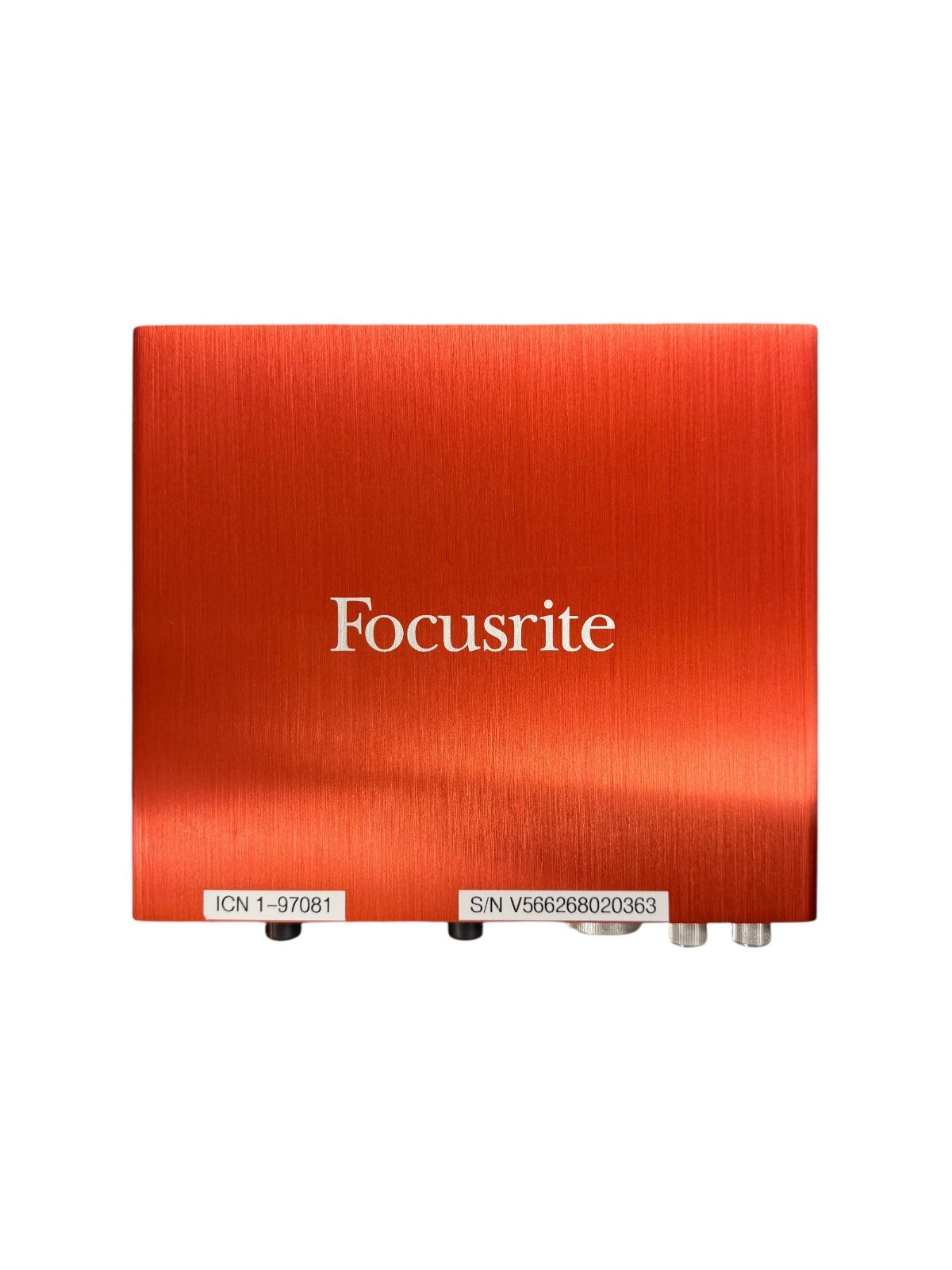 Focusrite Scarlett 6i6 2nd Gen Audio Interface Studio Recording UNTESTED