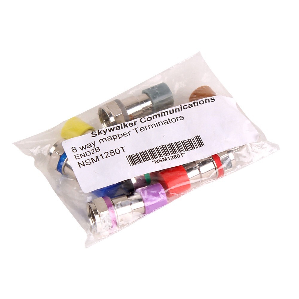 InstallMates™ Replacement Color-Coded Indicators for 8-Way Coax Mapper NSM1280