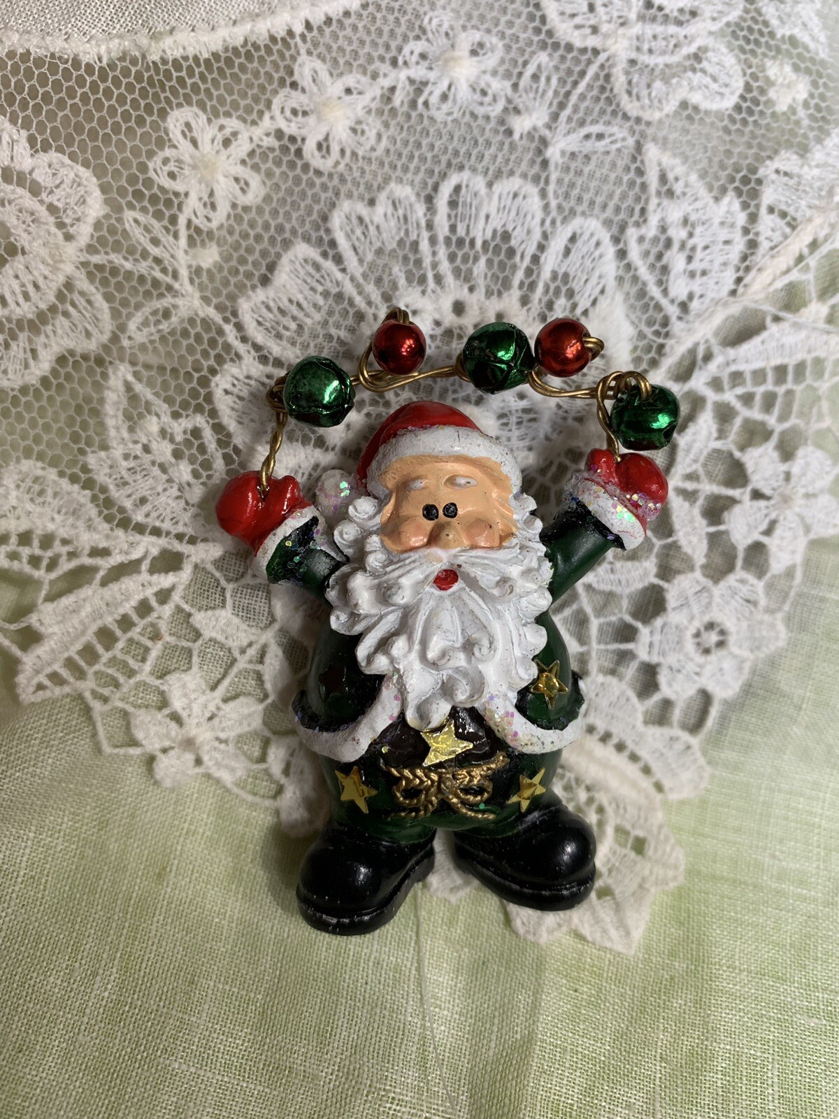 Santa Christmas Brooch Pin XP-22