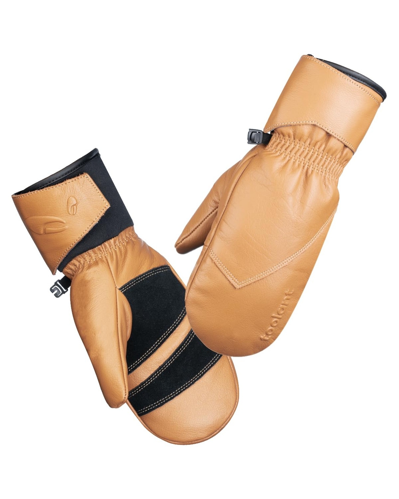 toolant Winter Leather Work Mittens - Warm Thinsulate, Top Grain Cowhide - Wa...