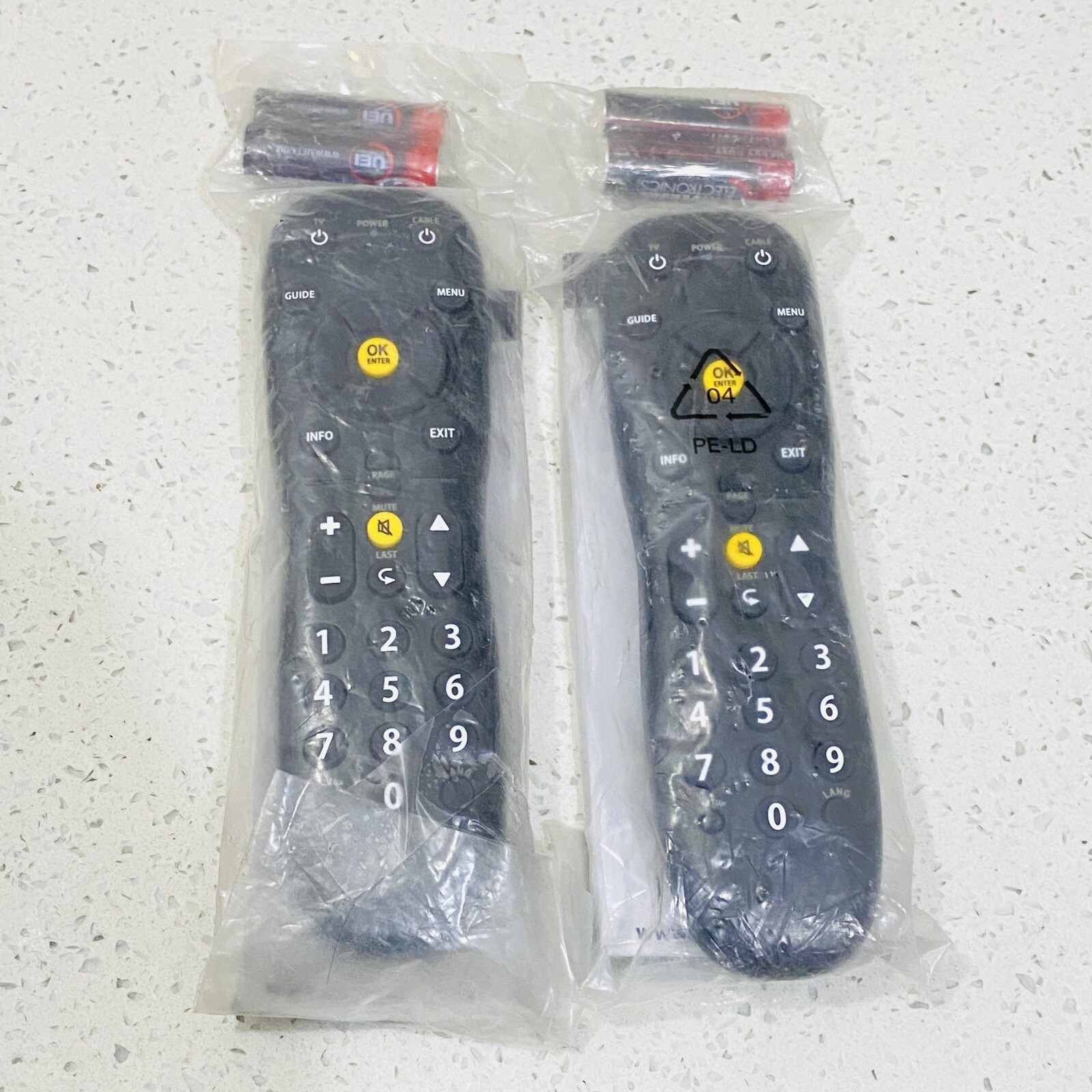 Lot Of 2 Suddenlink Universal Remote Controls Pulse RF Remote URC-2068BC2-R New