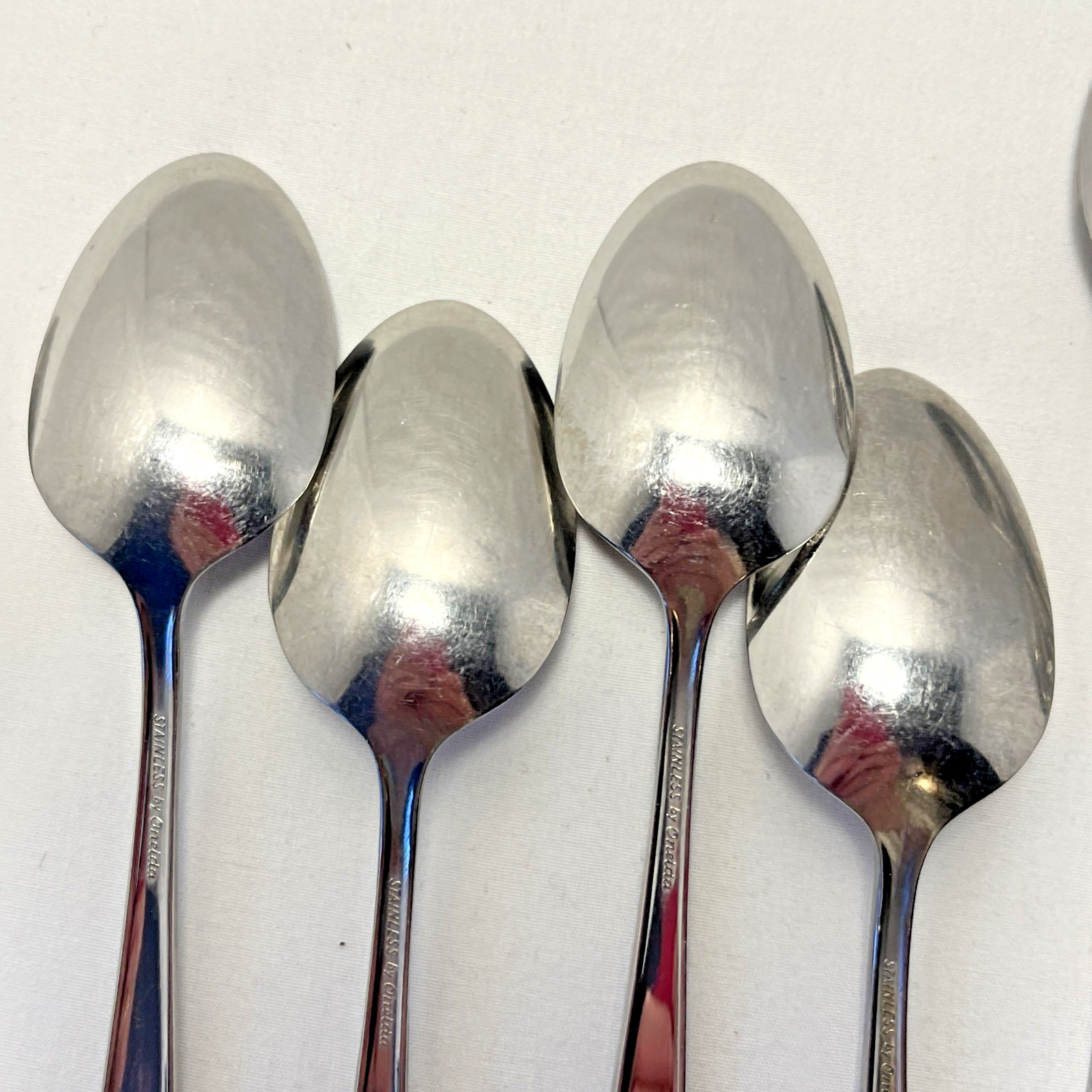 Oneida Ashmore Stainless Flatware You Pick Teaspoon, Soup Spoon, Dessert Fork