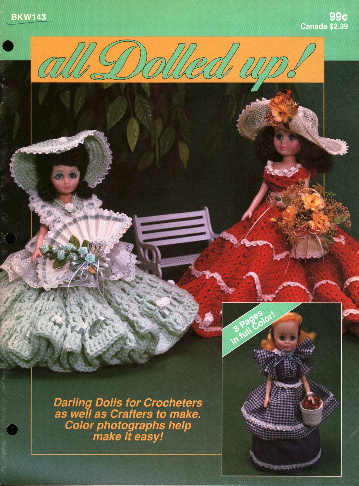 All Dolled Up! Crochet Darling Dolls | Wang International BKW143