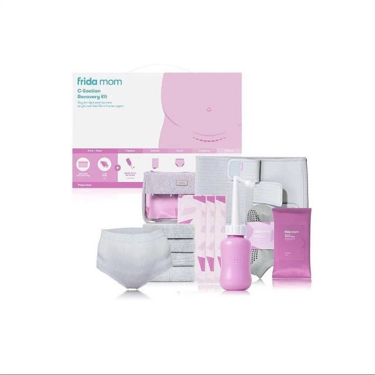 Frida Mom C-Section Recovery Kit Day-to-Night Post-Op Care Kit New