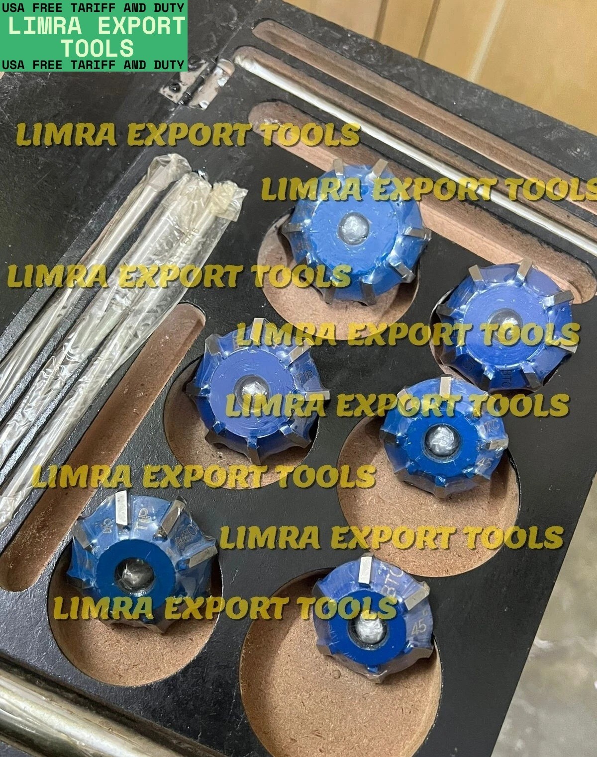 17xCHEVY 350 Small Block Series Head VALVESEAT CUTTER KIT3ANGLE CUT CARBIDE BEST