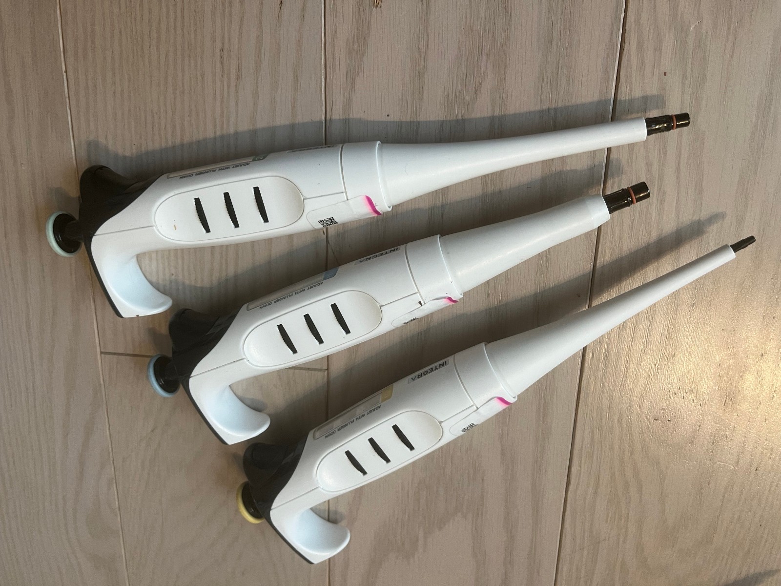Integra Evolve Pipettor pipet variable set 200 1000 100 wqs