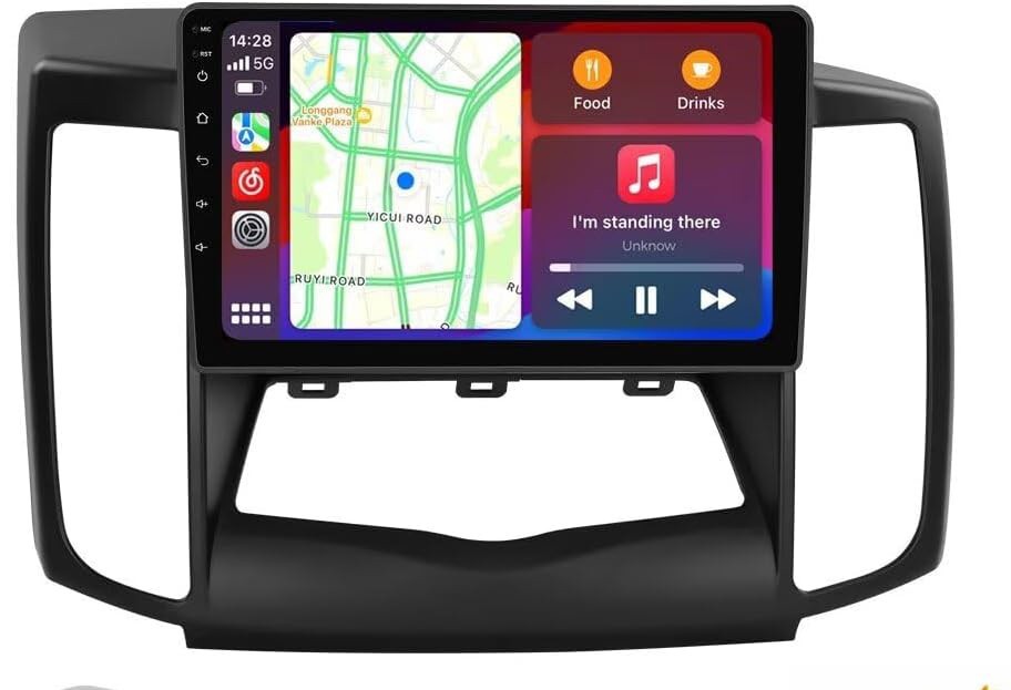 9" Android 15 for Nissan maxima headunit radio GPS Carplay 2009-2014