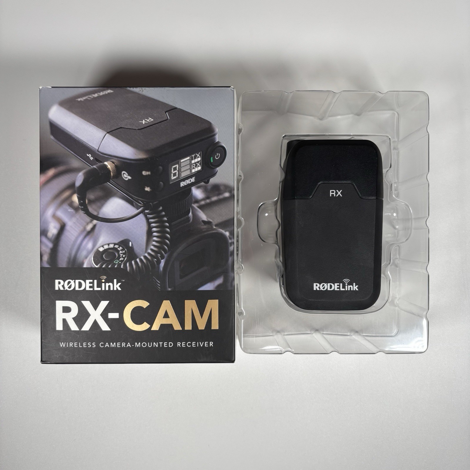 RODE RX-CAM Camera-Mount Digital Wireless Receiver (2.4 GHz) RXCAM RX CAM