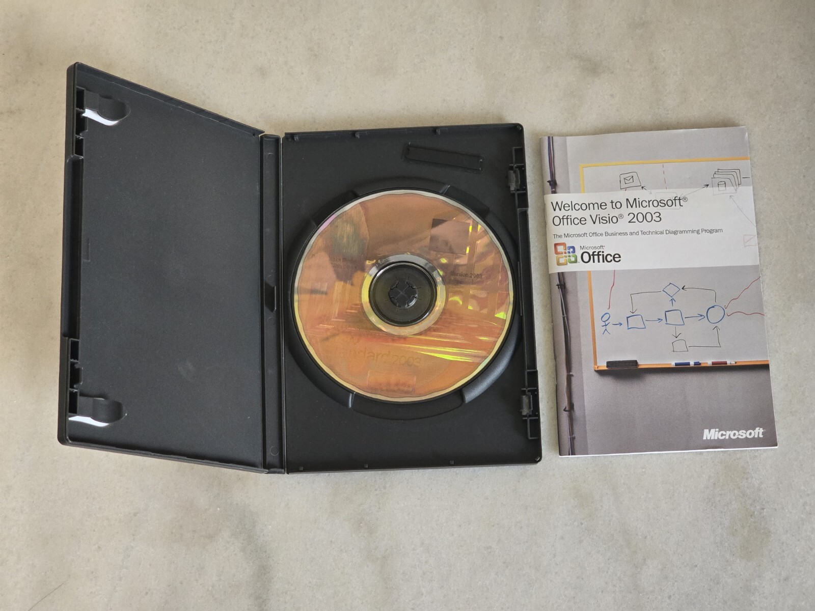Microsoft Office Visio Standar 2003 Diagramming Program