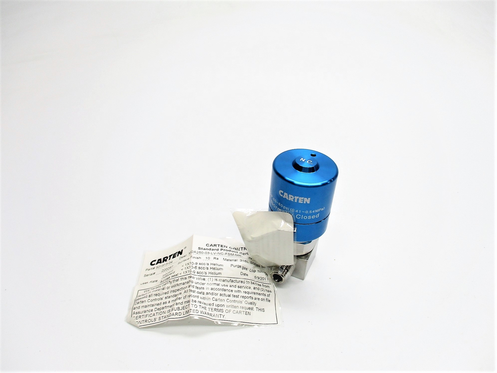 CARTEN MDA250-03-LV-NC-FSM-MR-INTEGRAL-ENDS 501813-04 NSNP