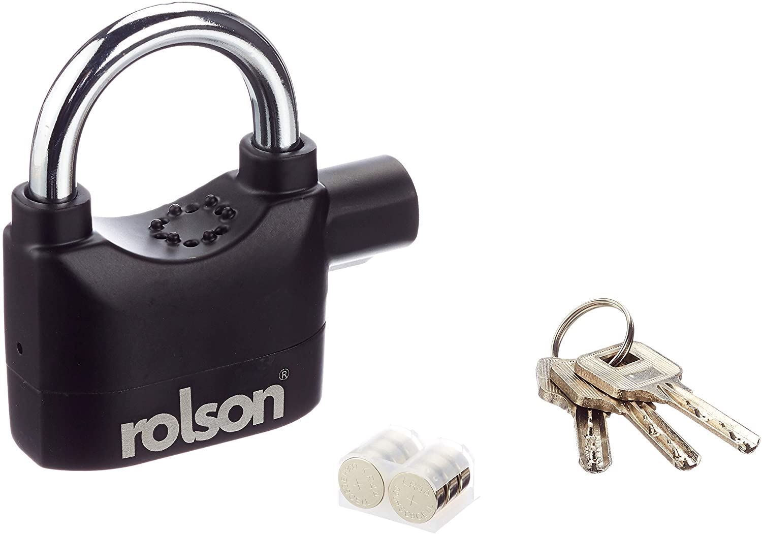 NEW Rolson Heavy Duty Alarm Padlock