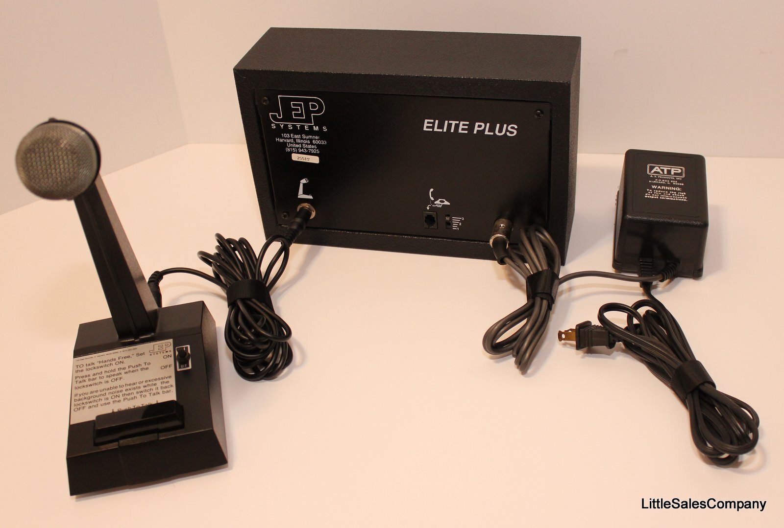JEP Elite Plus System- Portable PA System, Powered Speaker, Microphone Bundle