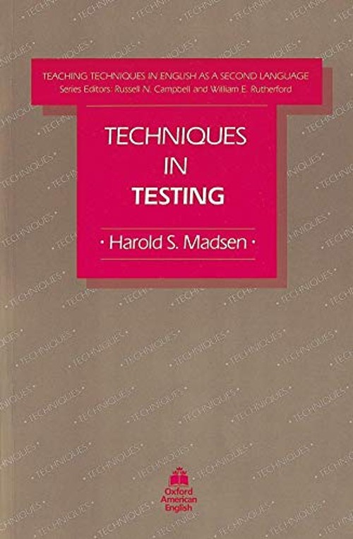 Techniques in Testing Paperback Harold S. Madsen