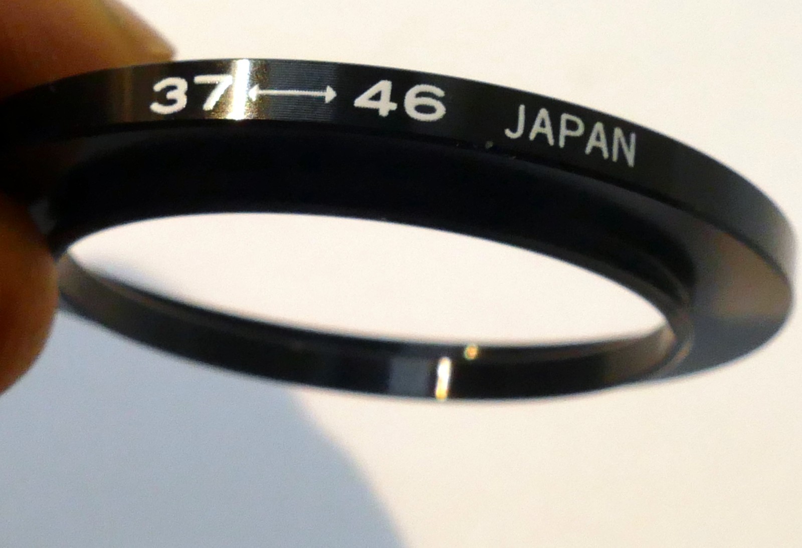 37mm to 46mm Threaded adapter Step up Ring for the lens