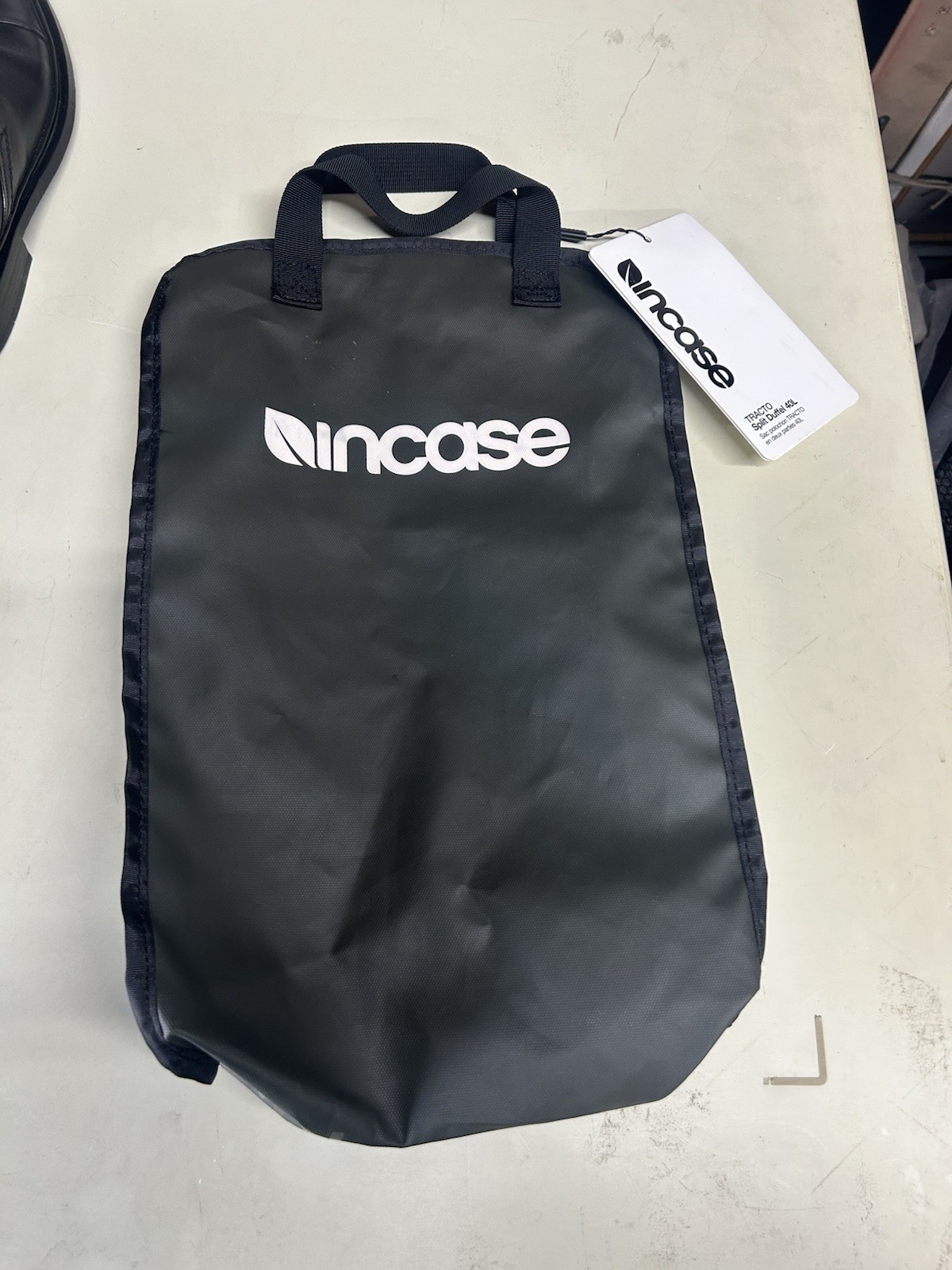 INCASE Black Tracto Split Gear Duffel Bag CASE Only 40L NEW NWT