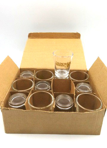 Goldschlager Shot Glass  Set of 12, NIB