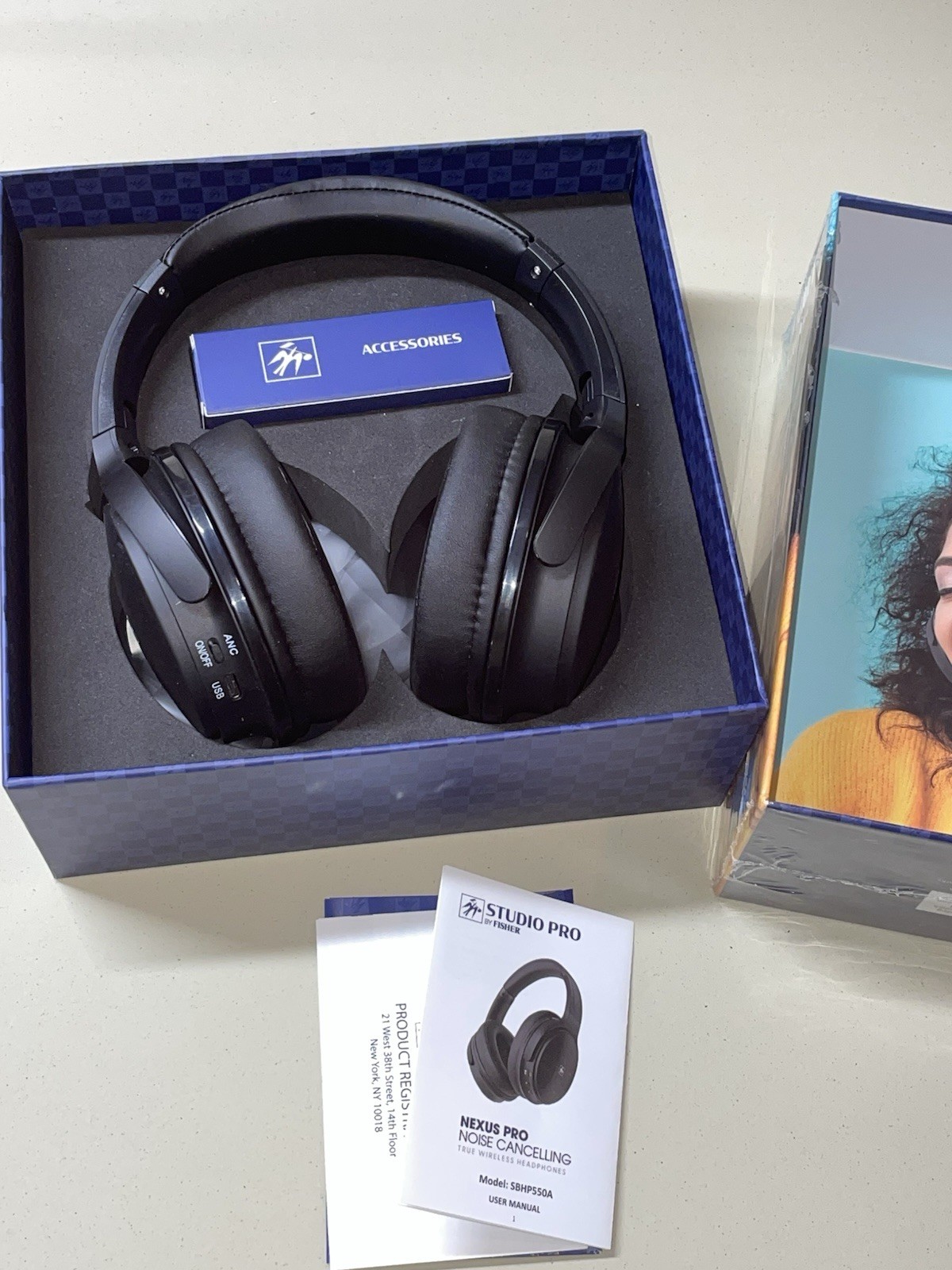 Fisher Nexus Pro Studio Pro active noise cancelling headphones