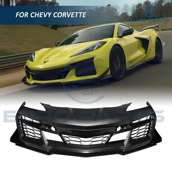 Fits 2020-2025 Chevy Corvette C8 Z06 Style Front Bumper kit Conversion