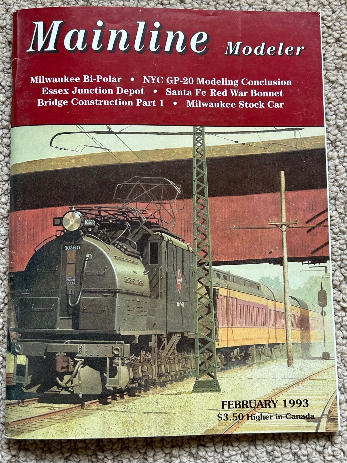 1993 Mainline Modeler Magazines