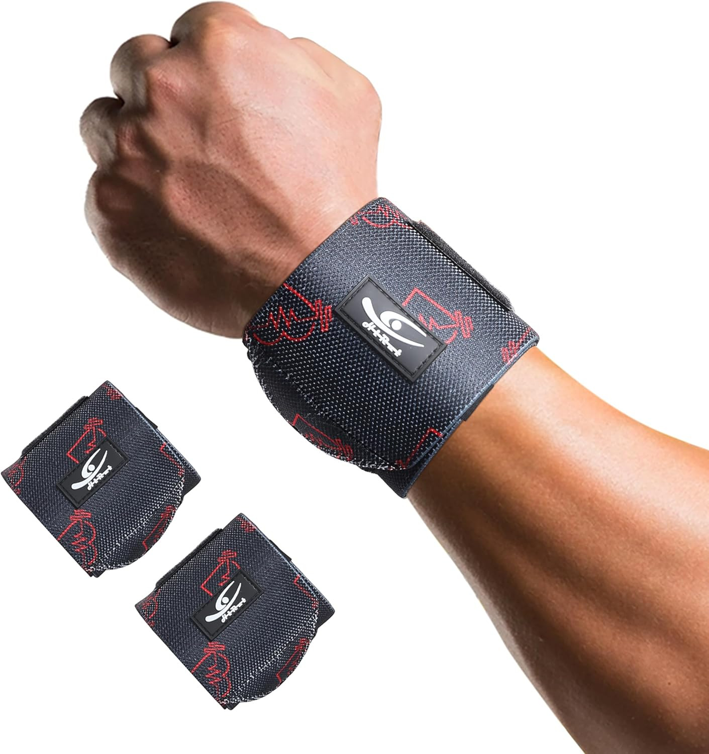 Elite 18" Weightlifting Wrist Wraps - Professional-Grade Ultimate Support & Comf