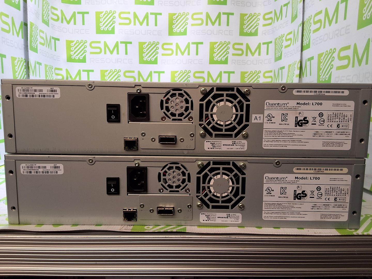 QUANTUM L700 SUPERLOADER 3 TAPE STORAGE AUTOLOADER
