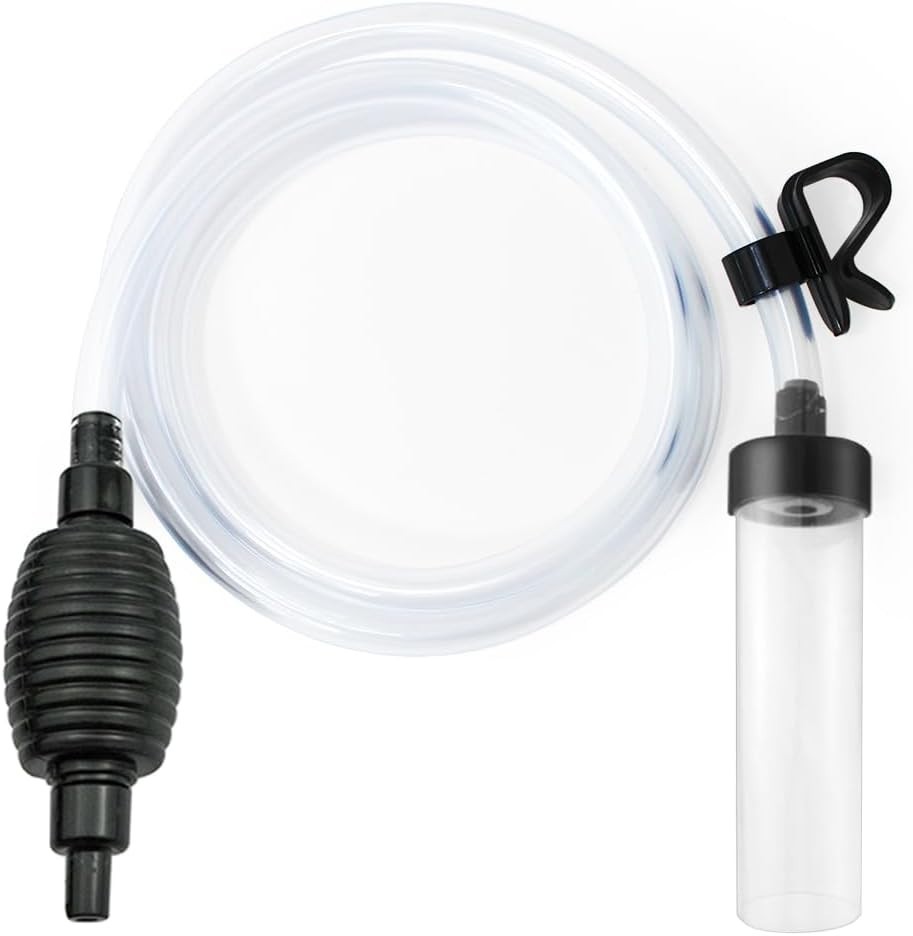 5ft-S Aquarium Siphon Vacuum Cleaner for Fish Tank Cleaning Gravel & Sand