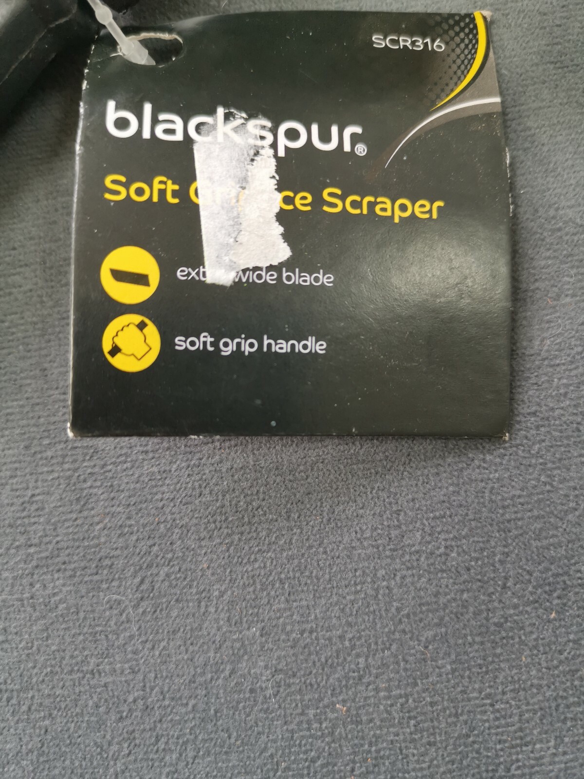 Blackspur Soft Grip Ice Scraper