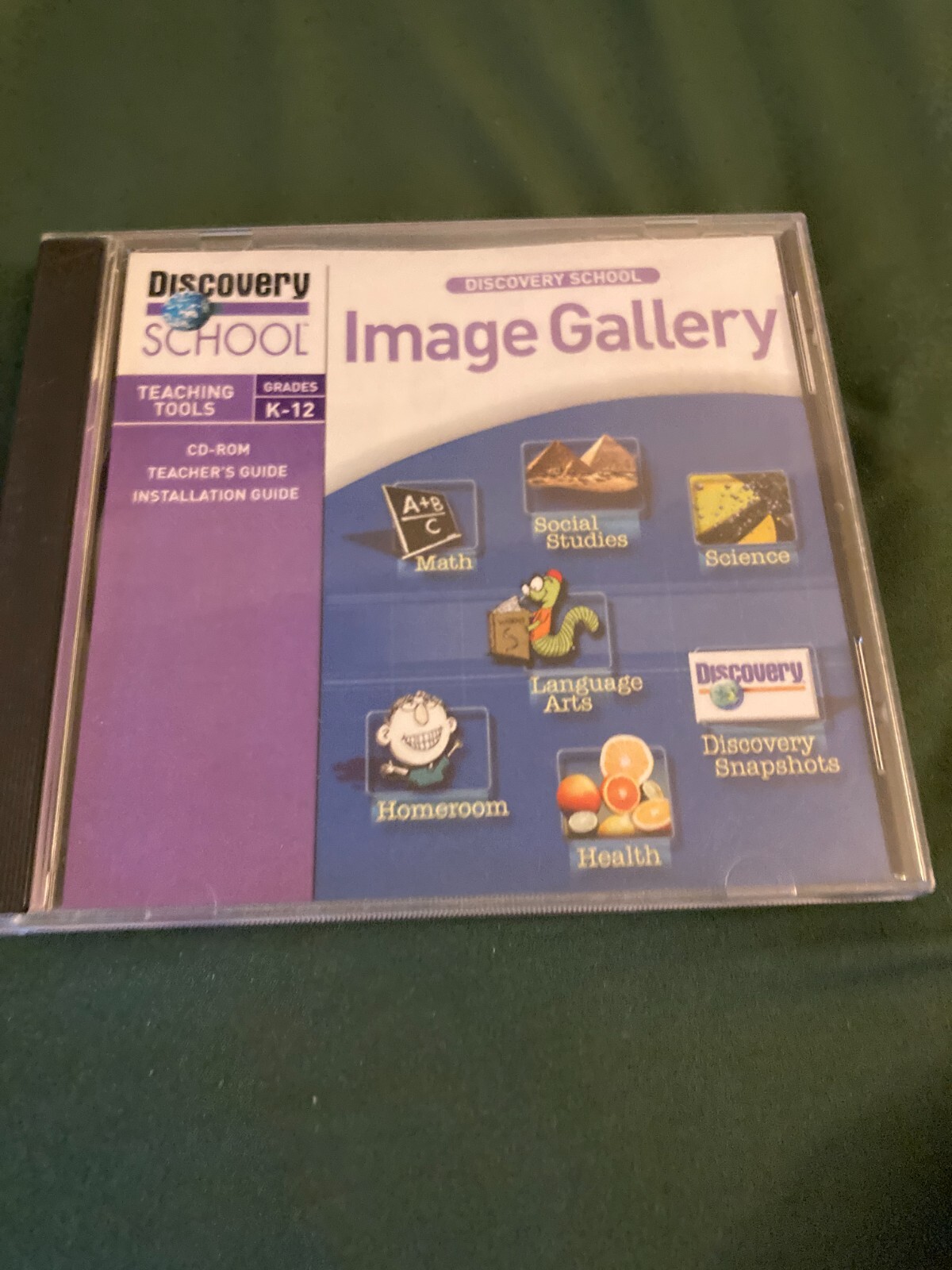 Discovery School Image Gallery: Teaching Tools K-12 (CDROM, 2003) Win 95/98 Mac