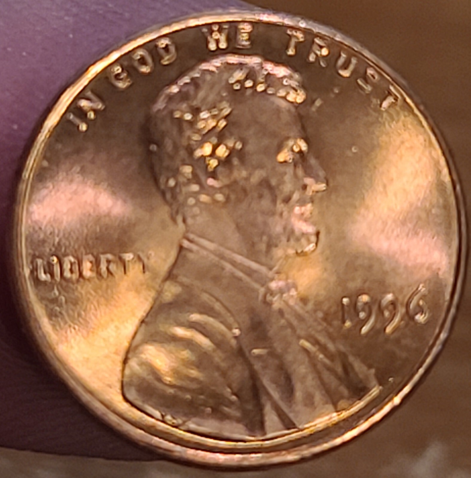 1996 Lincoln Head Memorial Penny Proof Like No Mint C-10