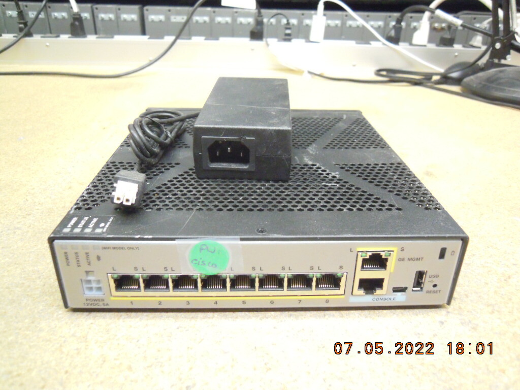 Cisco ASA5506-SEC-BUN-K9 Firewall - Security Plus, 50 VPN + more & IOS 9.12.12