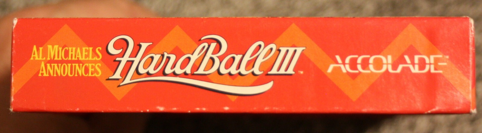 Hard Ball III - Cardboard Box - Sega Genesis - GEN - ***AUTHENTIC***
