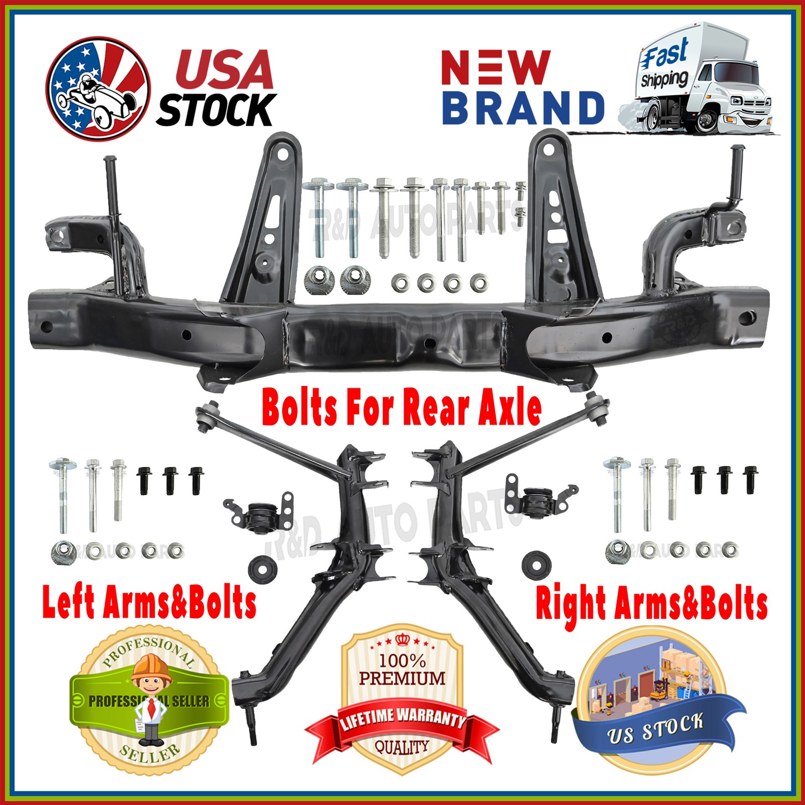 New Rear Crossmember Subframe Suspension for 2000-2005 Toyota Celica 5120620130