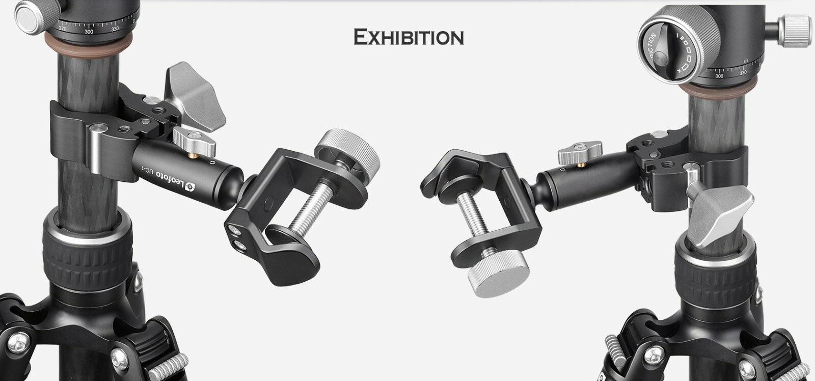 【Leofoto USA Seller】Leofoto UC-01 Multipurpose clamp For Umbrella
