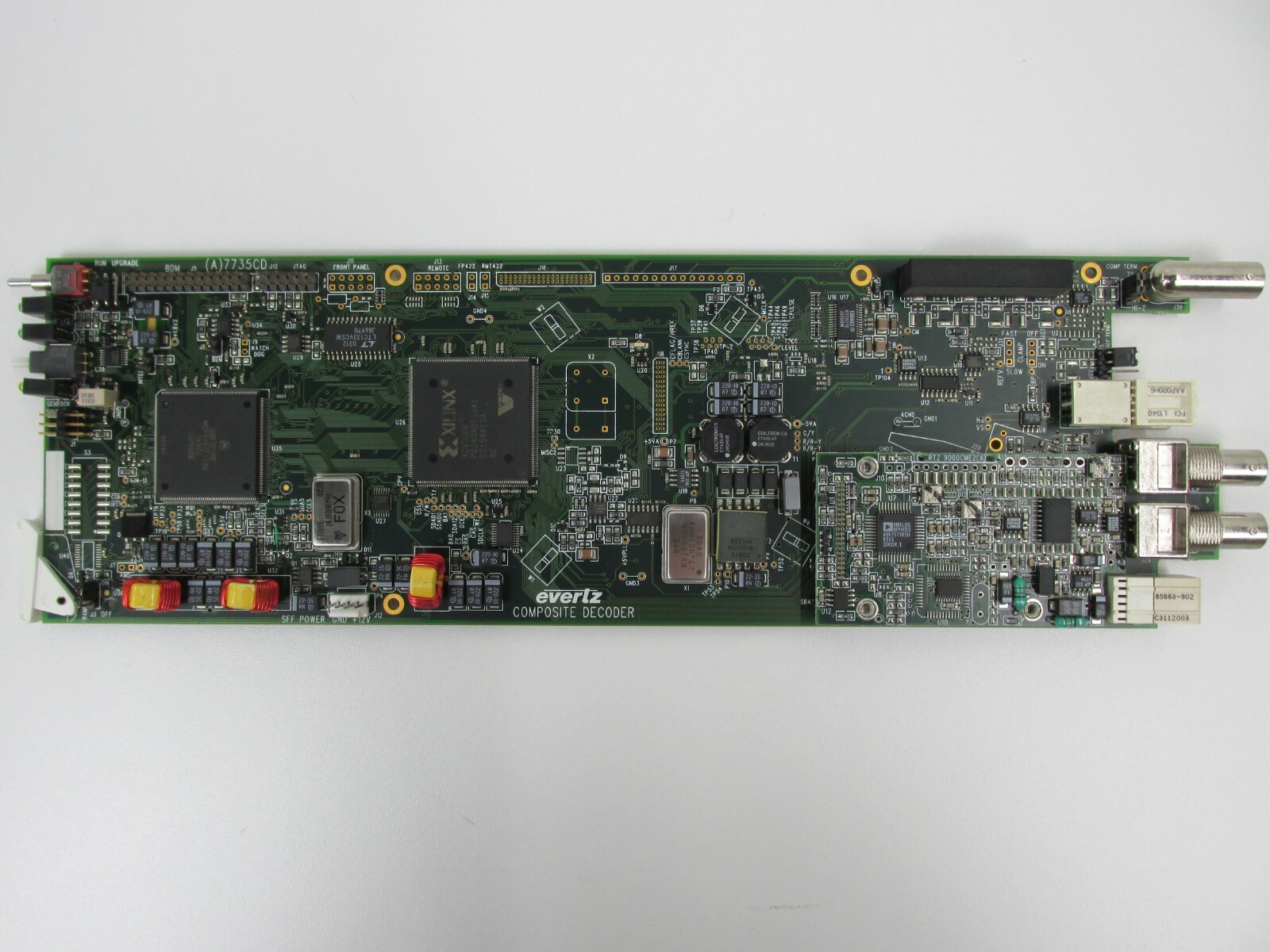 EVERTZ 7735CDM Composite Analog Video to SDI Converter (A-D) Frame Synchronizer