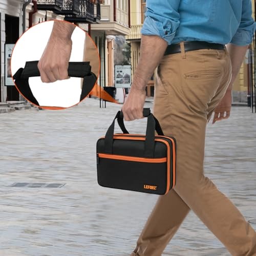 Carrying Case Compatible with Klein Tools ET310 AC/80101/80016 Black & Orange
