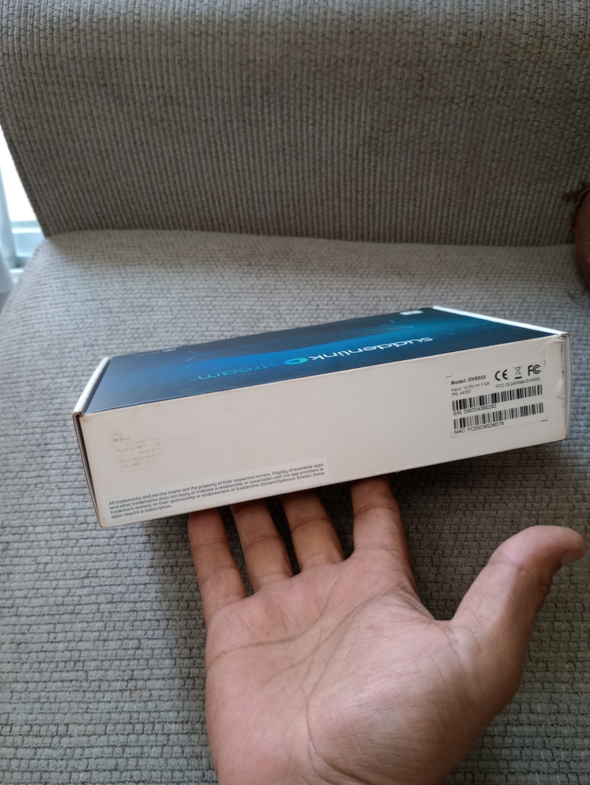 Suddenlink Stream Box 4k Live TV Streaming Altice DV8555/ open box