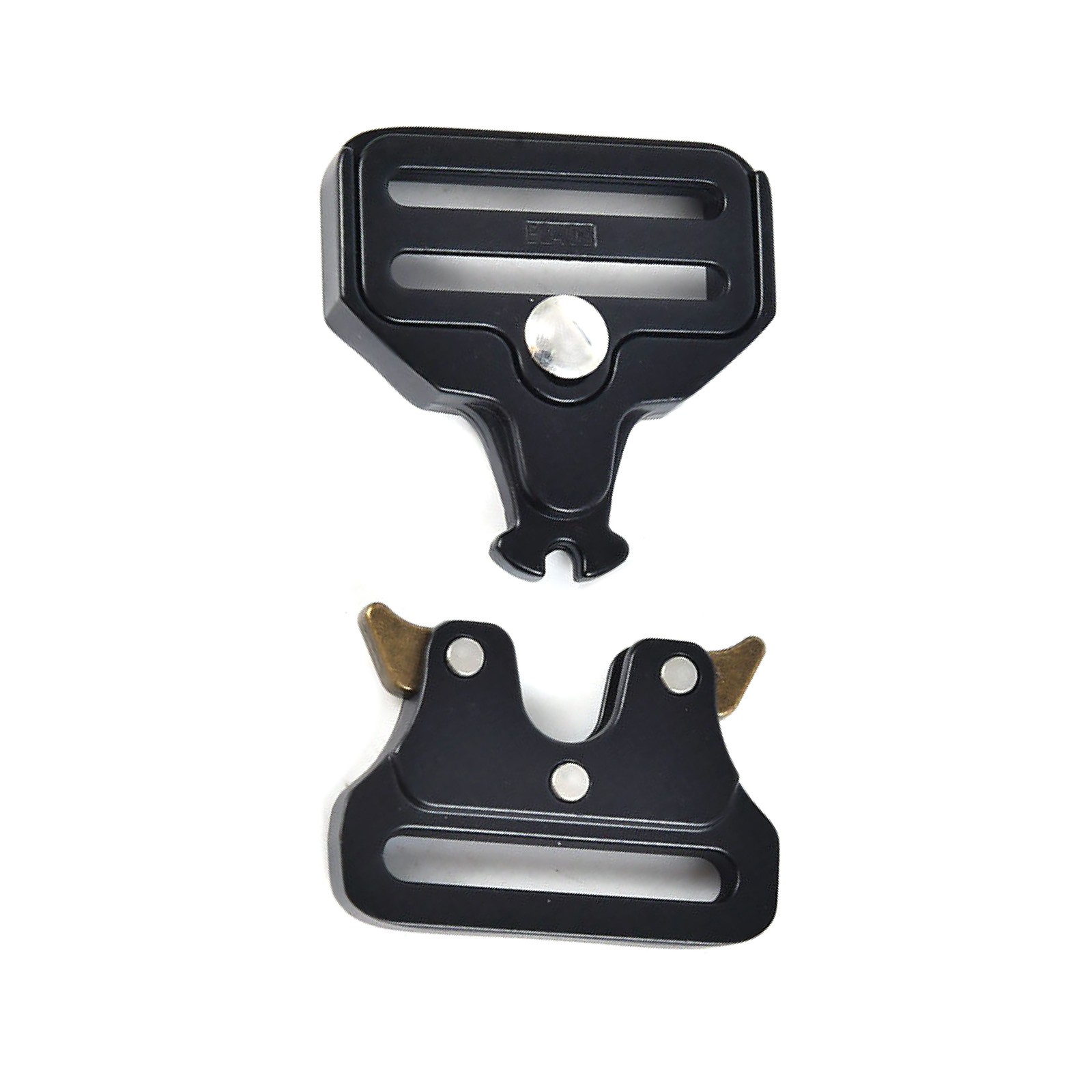 Quick Side Release Metal Strap Buckle Black Bags Luggage Webbing Sewing aa