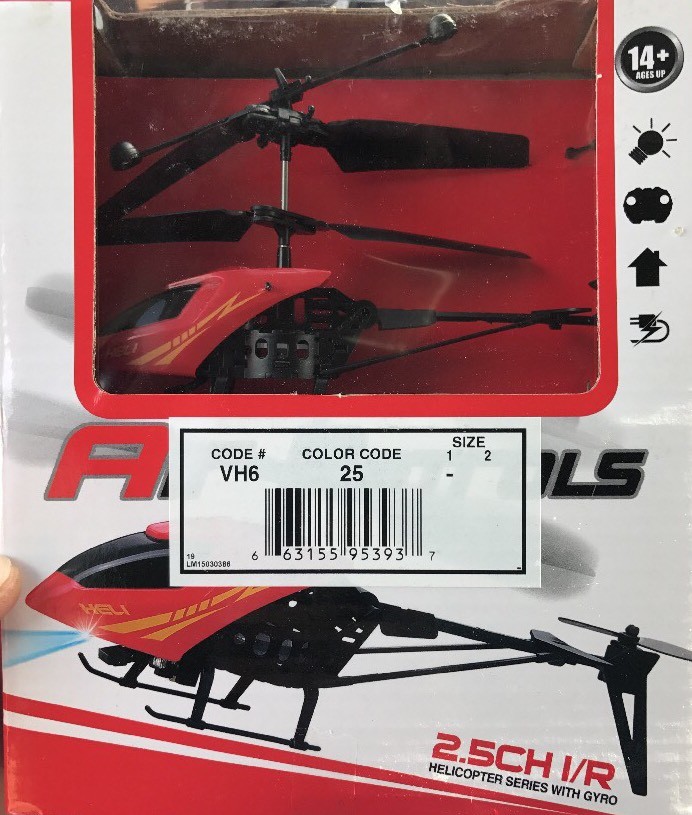 Air Patrol 2.5CH Infrared Helicopter Series with Gyro